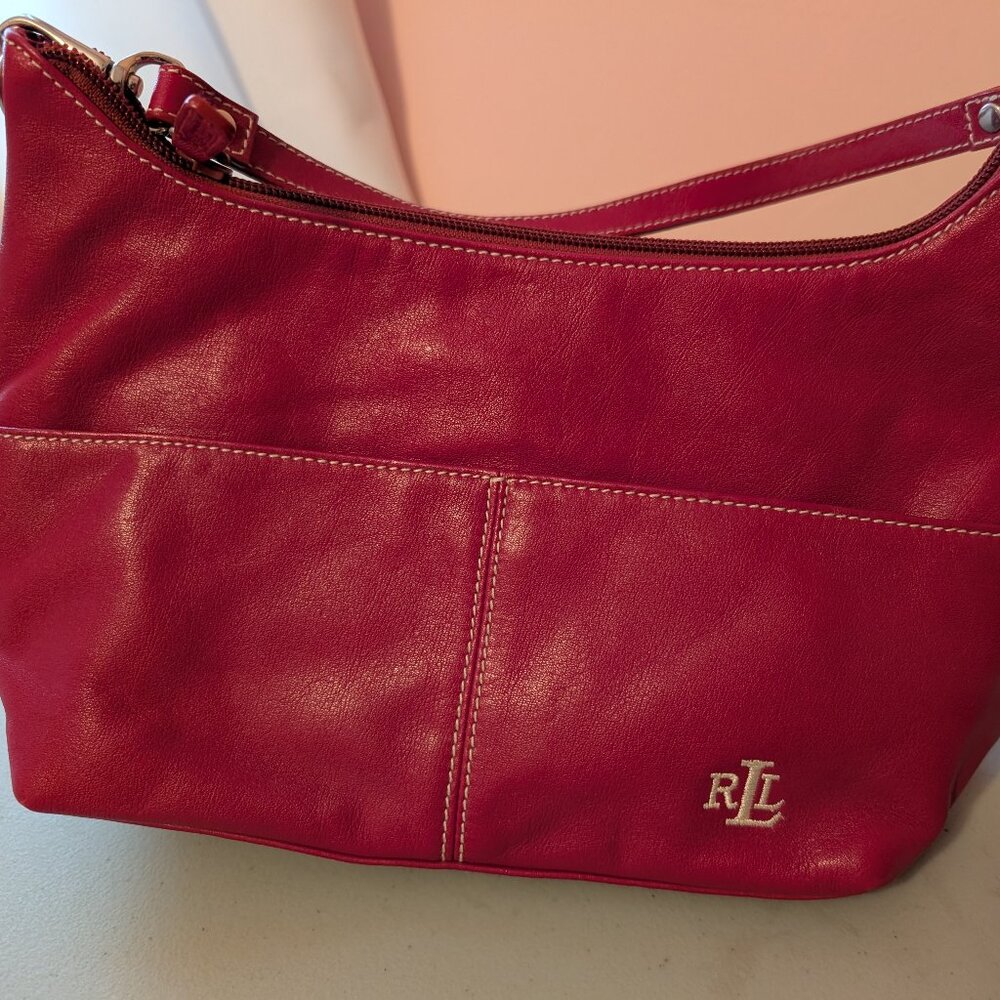 Ralph Lauren red purse